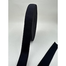 Siyah 2 Cm Düz Dokuma Lastik, 5 Metre