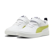 Puma Rickie Ac+ Ps-white-sea Kelp-new Navy Çocuk Ayakkabı-beyaz Yeşil-2025 Beyaz