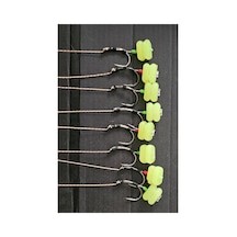 Yemleme Botu 12 Çift Mısır Limon Rig Ve Boli Yüzen Model 2.3 No İnne İnnesi Büyük Boy 12 Adet