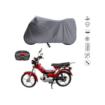 Bisan Spx ÇANTALI MOTOSİKLET BRANDA SU GEÇİRMEZ TOPCASE UYUMLU MOTOR BRANDA