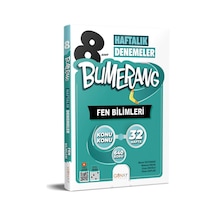 Günay Güncel 8. Sınıf Bumerang Haftalık Denemeler Fen Bilimleri