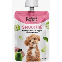 Plus Smoothie Hindi, Ördek Ve Elmalı Yetişkin Köpek Sıvı Ödül Maması 85 Gr