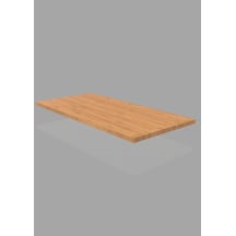 20x60 Bambu Ahşap Raf, Sunta Tekli Raf Diğer