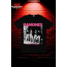 Noıssey Ramones Punk Grup Kodsiyahsaw Siyah
