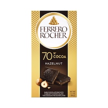 Ferrero Rocher Dark Chocolate Bar With 70% Cacao & Hazelnut 90g