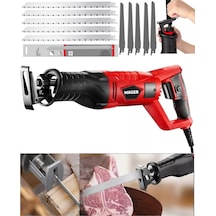 Mager 5200 Watt Tilki Kuyruğu Kemik Kesim Makinası10 Adet Paslanmaz Çelik Bıçak