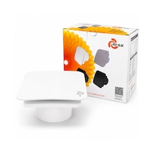 Plastik Aspiratör 120 Beyaz Banyo Tuvalet Havalandırma Aspiratörü 16w 1900rpm 80m3/h Ebt-120sb 5286