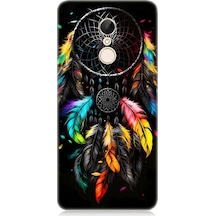 Xiaomi Redmi 5 Uyumlu Renki Dream Catcher Düş Kapanı Desenli Silikon Kılıf