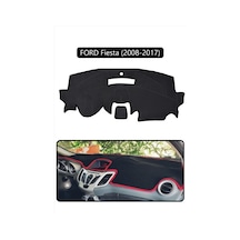 Ford Fiesta 2008-2017 Torpido Koruma Halısı Siyah Kenar