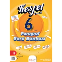 6. Sınıf Keşfet Serisi Paragraf Soru Bankası - Alparslan Demirbilek - Günay Yayıncılık