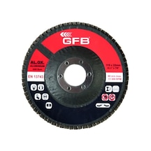 Gfb 10 Adet Alüminyum Flap Disk Zımpara 115 MM-60 Kum