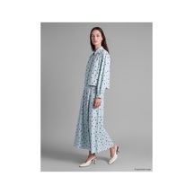 Lc Waikiki Alıta Cıty Farkıyla Lcw Modest Mavi Puantiye Uzun Kadın Etek Mavi - 931505405 Mavi