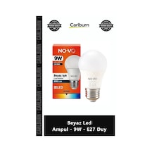 Özel Üretim 6500k Soğuk Beyaz Işık Tasarruflu Dayanıklı Parlak Beyaz Led Ampul 9w E27 Duy