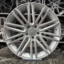 15 İnç 5x112 Bentley Caddy Golf Uyumlu Gümüş Jant Modeli 4 Adet
