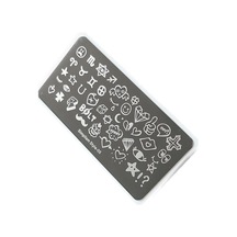 Nail Art Stamping Baskı Plakası S05