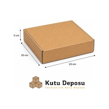 20x20x5 Cm E-ticaret Ve Kargo Kutusu 100 Adet
