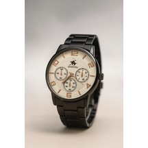 Zarif Model Metal Erkek Kol Saati Beyaz - 760520767 Metalik
