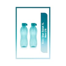 Tupperware Eco+ Şişe Suluk 1L Mavi 2'li