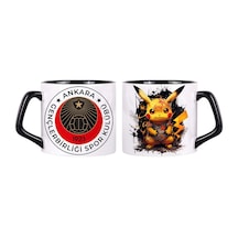 Gençlerbirliği Spor Pikachu Kupa Bardak Tek Adet 0171 Çok Renkli