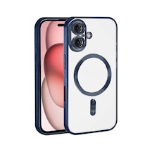 Apple iPhone Uyumlu,  17 Kross Magneticsafe Kapak - Lacivert