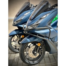 Honda Pcx Koruma Demiri 2021-2025 Uyumlu 21 Lik Kalın Boru Ön Arka Set 2 Parça