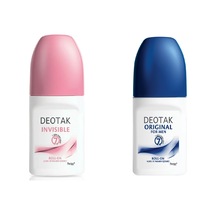 Deotak Invisible Kadın Roll-On Deodorant 35 ML + Deotak Original Erkek Roll-On Deodorant 35 ML