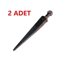 Kürüm Tırmık Dişi Sivri Uçlu Fiber Somunlu-2 Adet - 18 Mm