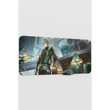 Alhaitham Genshin Impact Anime Gacha V2 - 90x40 Xxl Gaming Mouse Pad Fare Altlığı