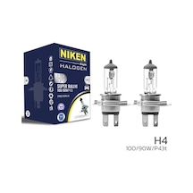 Niken Ampul H4 12v 100w P43t Tırnaklı 2 Adet