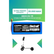 Onvo Ov-111 Uyumlu Batarya Ultra Yüksek Kapasite Batarya 48v 20ah Pil Elektrikli Scooter Bataryası Çok Renkli