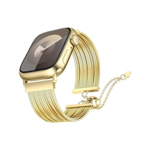 Watch 7 45mm Nvth Krd-137 Metal Hasır Kordon - Gold
