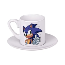 Sonic Türk Kahvesi Fincanı Beyaz