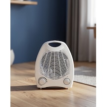 Teknodayım Uuczzzelektrikliısıtıcı-1 2000W 3 Kademeli Isı Ayarı Fanlı Elektrikli Isıtıcı