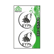 Türk 5x5 Cm İkili Damla Etiket Çok Renkli