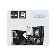 Msı Pro H810m-b Ddr5 6400mhz 1xhdmı 1xdp 1xm.2 Matx 1851p Intel Ultra Processors Serıes 2 -209274