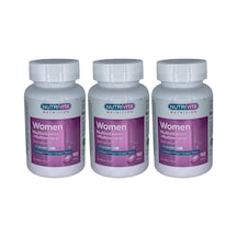 Nutrivita Nutrition Women Multivitamin Multimineral 3x90 Tablet Probiotic Hidrolize Collagen