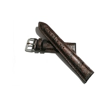 Fado&her Saate Uyumlu Hakiki Deri Saat Kordonu Kahverengi 20 Mm 380 Kahverengi
