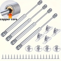 Dashanshop 4 Adet Modern Metal Yüzey Montaj Dolap Menteşesi 150n Gaz Yaylı