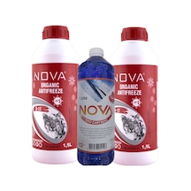 Nova -25 Derece Kırmızı Antifriz 2 X 1.5Lt 3Litre Csu