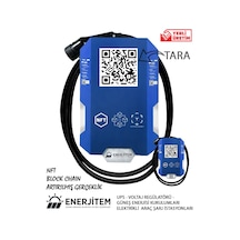 Enerjitem 11 KW Duvara Monte Elektrikli Araç Şarj İstasyonu