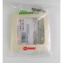 MAKEL LILLIUM KARE Krem TEKLİ Çerçeve