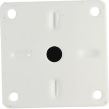 40 LIK 12 CM BEYAZ METAL YUVARLAK AYAK ( 4 ADET )