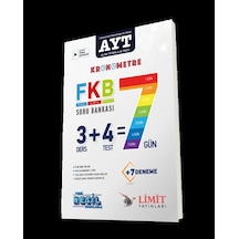 Limit AYT FKB Fizik Kimya Biyoloji Soru Bankası  -  Osman Duvarcı  -  Limit Yayınları