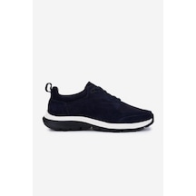 Valmenti Erkek Hakiki Deri Lacivert Nubuk Sneakers & Spor Ayakkabı 233 5145 Erk Ayk Y25 Lacı Nbk Lacivert Nubuk