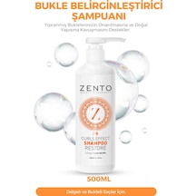 Zento Bukle Belirginleştirme Etkili Saç Bakım Şampuanı 500 ML