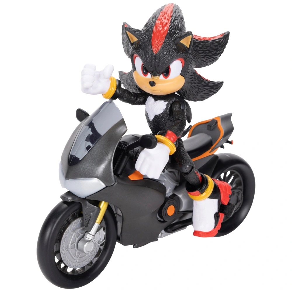 Sonic The Hedgehog 3 Aksiyon Figürü Shadow Motosikletli 12 Cm