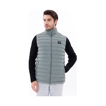 Erkek Nova Kumaş Şişme Yelek Hafif Dolgulu Fermuarlı Cepli Su İtici Rahat Kalıp Yeşil Erkek Nova Kumaş Şişme Yelek Hafif Dolgulu Fermuarlı Cepli Su İtici Rahat Kalıp Yeşil