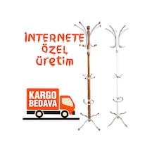 Tolunay Portmanto Ayaklı Askılık - Palmiye Model