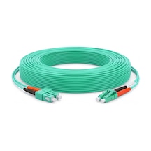 Alfafonet Sc/pc-lc/pc Multimode Om3 Dupleks 10 Metre Fiber Patch Cord