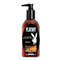 Playboy Masaj Yağı Isıtıcı Aromaterapi 120ml / Playboy Warming Massage Oil 120ml